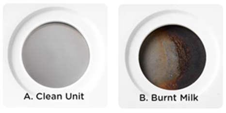 Image showing clean unit and burnt scale